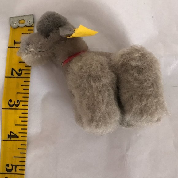 ~VTG~ Steiff Gray "Snobby" Poodle - Picture 11 of 11